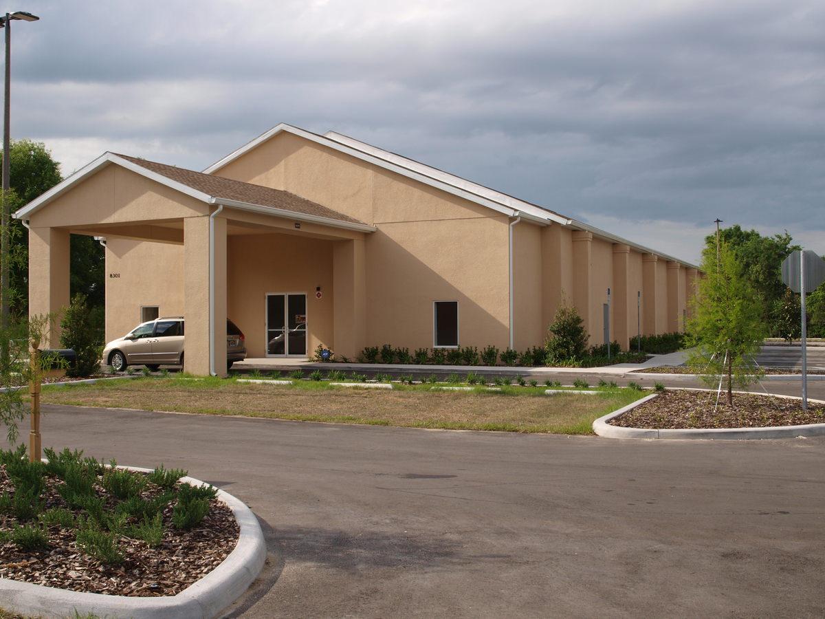 Ocoee Commercial General Contractor - Church Covered Entry