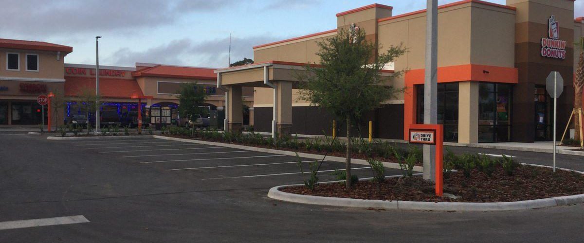 New Construction Retail Shell Building